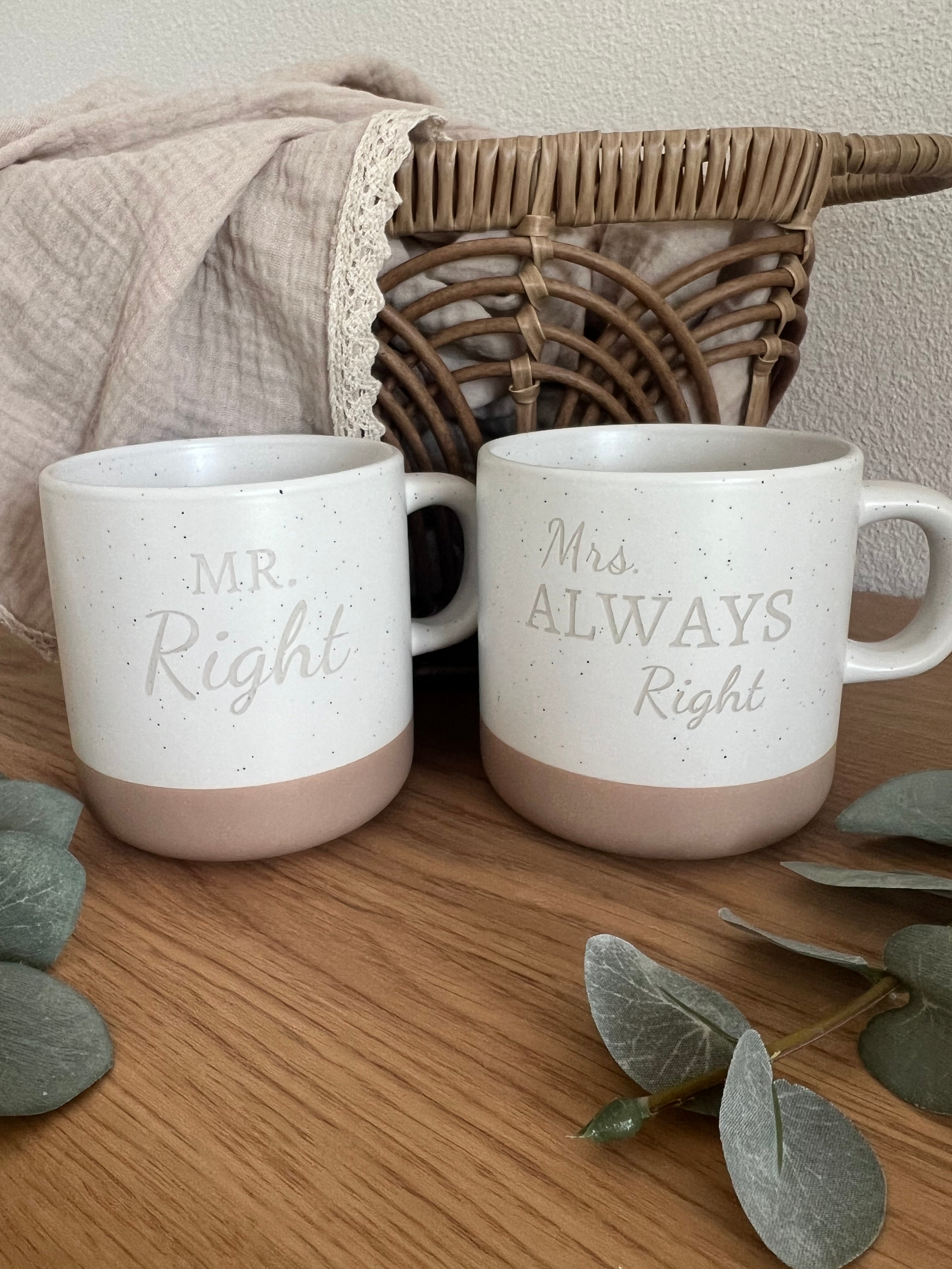 Tasse aus Keramik, Becher, Kaffeetasse, Hochzeit, Hochzeitstag, Jahrestag